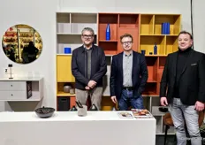 Mark van Betten, Reiner Wolf en Kai Hausmann namen met de Zweedse meubelproducent Tenzo voor het eerst deel aan Ambiente.